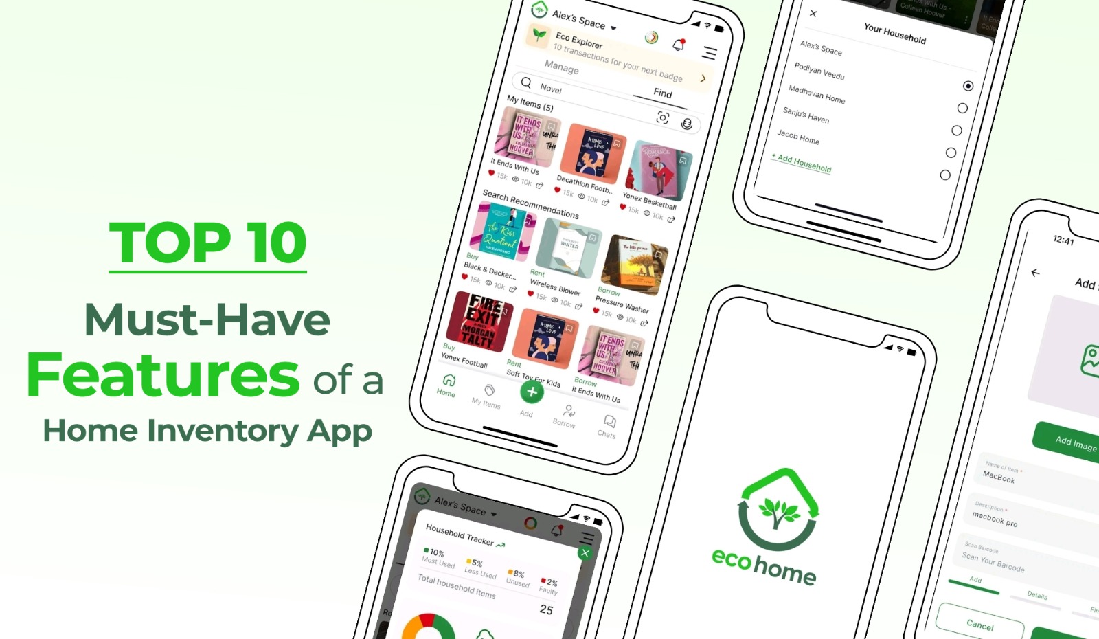 Top 10 Must-Have Features of a Home Inventory App